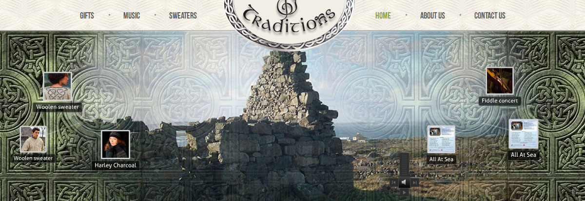 Strona www i sklep internetowy marki Celtic Traditions