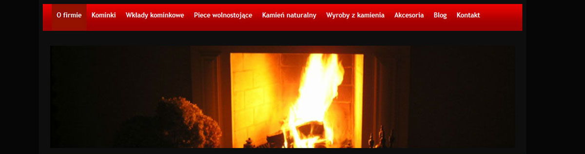 Strona www Witkowski Kominki