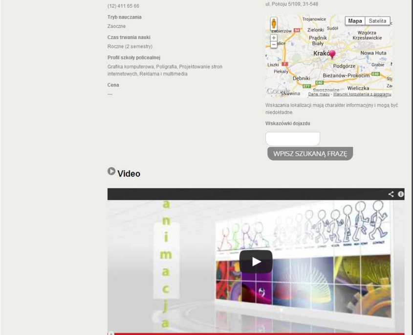 Portal edukuje.pl zaprojektowany przez Entera Studio WWW - multimedia