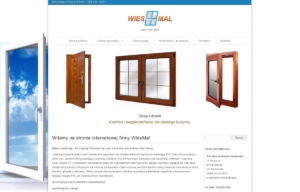 Strona www dla firmy Wiesmal autorstwa Entera Studio WWW - strona startowa