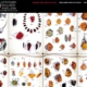 Katalog ekskluzywnej biżuterii z bursztynu zaprojektowany przez Entera Studio WWW - strona startowa