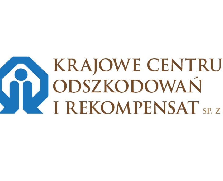 Logotyp Krajowego Centrum Odszkodowań i Rekompensat