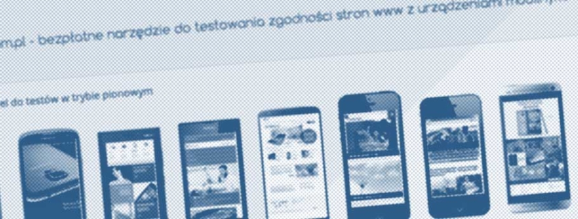 mobilnie.com.pl - narzędzie do testowania stron www w przeglądarkach mobilnych