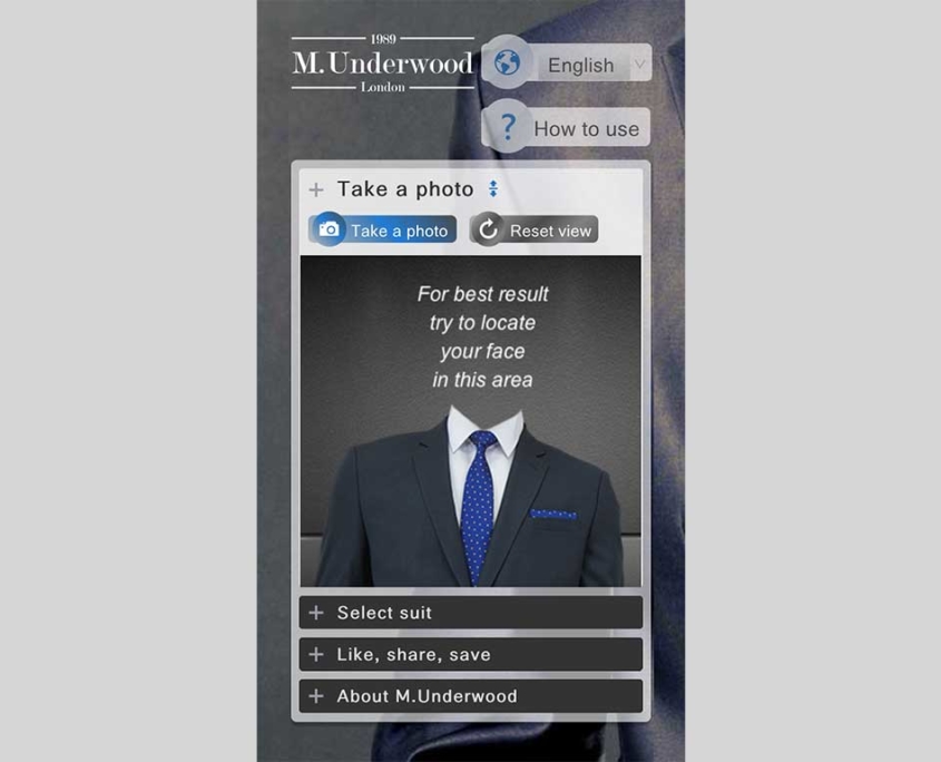 Aplikacja mobilna M.Underwood - wersja iPhone 6