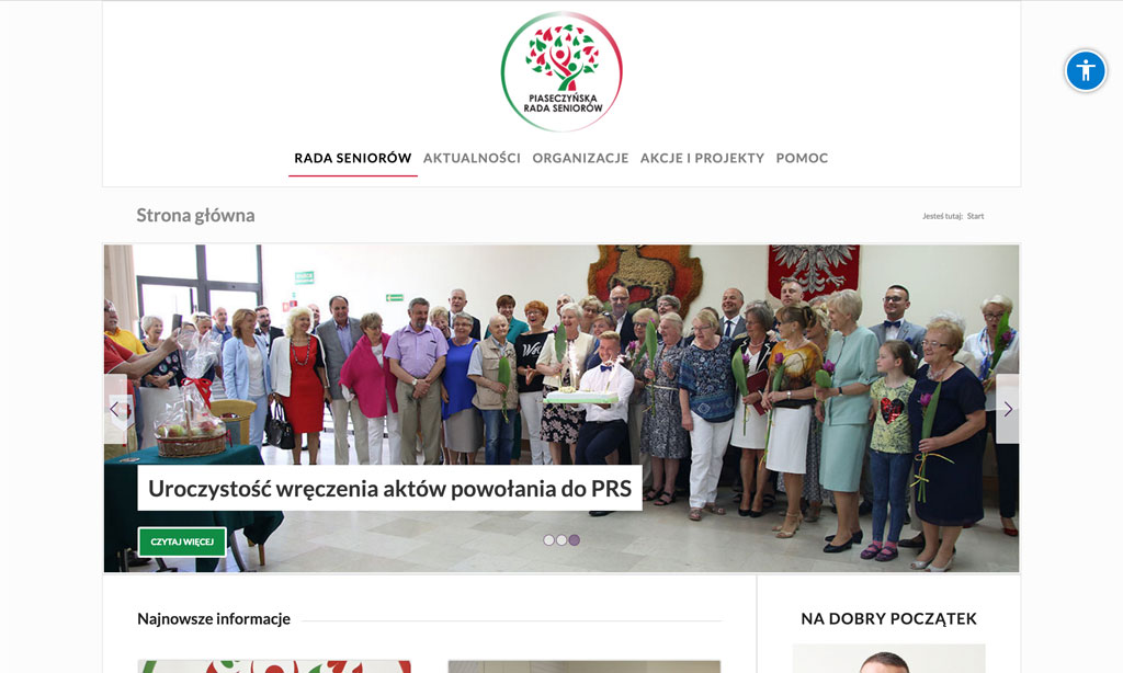 Portal Piaseczyńskiej Rady Seniorów