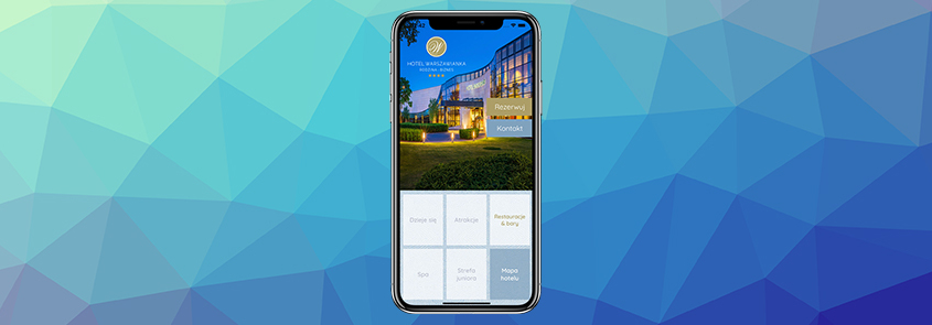 Aplikacja Hotelu Warszawianka dla iPhone i telefonów z Androidem