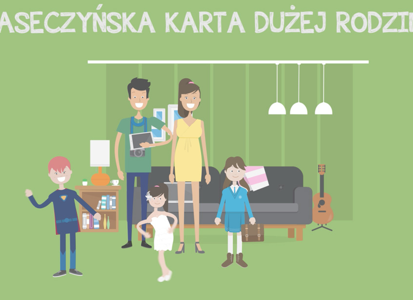 Film promocyjny Piaseczyńskiej Karty Dużej Rodziny