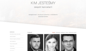 Odświeżona strona WWW kancelarii prawnej Kopoczyński